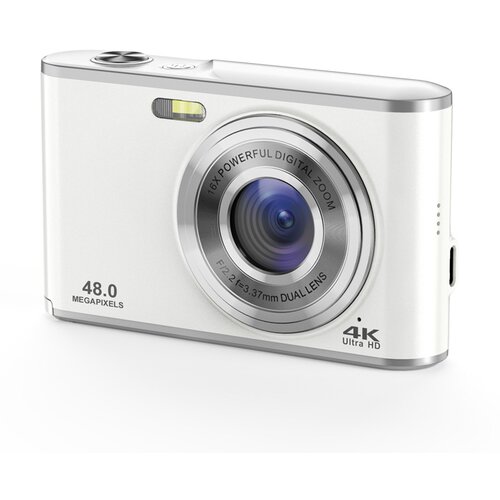 INF Digitalni fotoaparat 4K 48 MP spletna kamera s 16 x povečavo Silver, (21369917) Cene