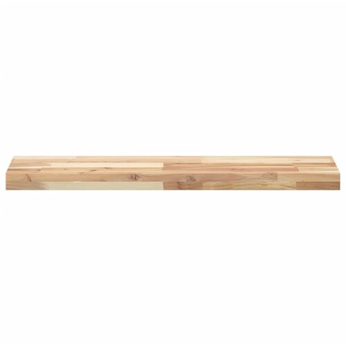  Plutajuće police 3 kom 100x20x4 cm Neobrađeno puno drvo akacije Slike