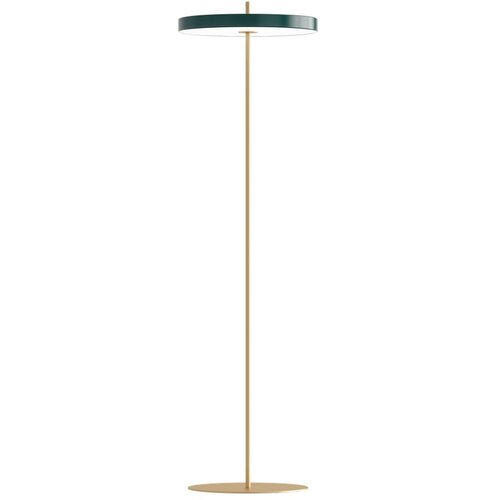UMAGE Tamno zelena LED stojeća svjetiljka s mogućnosti zatamnjivanja s metalnim sjenilom (visina 151 cm) Asteria Floor &amp;ndash; Slike