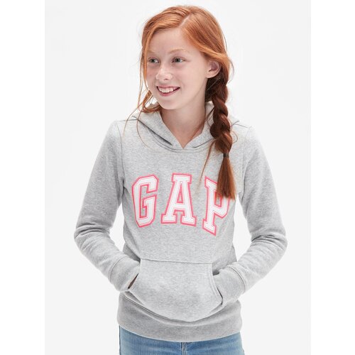 GAP Gray girly sweatshirt with logo Cijene