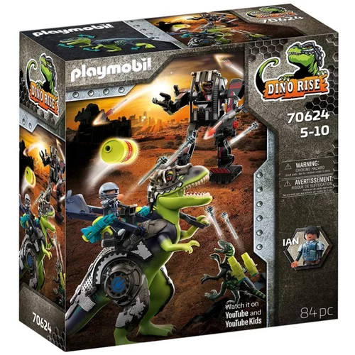 Playmobil t-rex - bitka velikanov 70624 - dinos