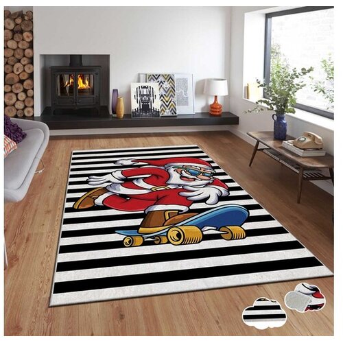 Conceptum Hypnose Tepih sa novogodišnjim motivima Asr-Crpt-46, Pravougaoni, 100 x 140 cm, Šareni Cene