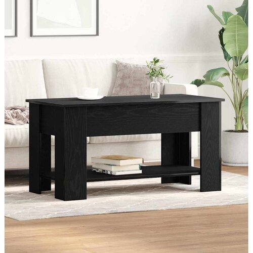  Kava Stol Crni hrast 101 x 49 x 52 cm Konstruirano drvo Slike