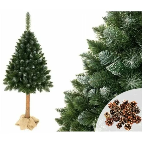  Božićno drvce Diamond Pine na deblu sa snijegom 180cm