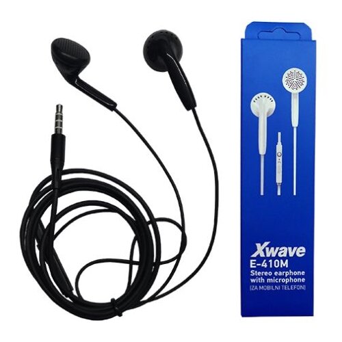 X Wave E-410 black slu&amp;scaron;alice Slike