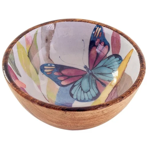 Signes Grimalt Butterflies Bowl S Smeđa