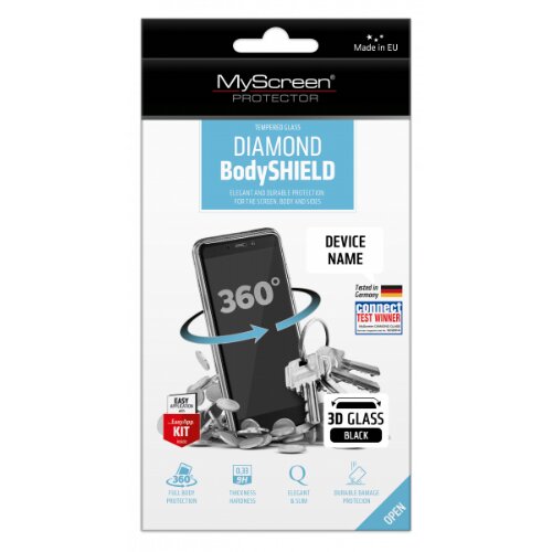 Myscreen protector My Screen protector Diamond BodySHIELD 3D za Samsung Galaxy S9 G960 - celovita za&amp;scaron;čita 360&amp;deg; Slike