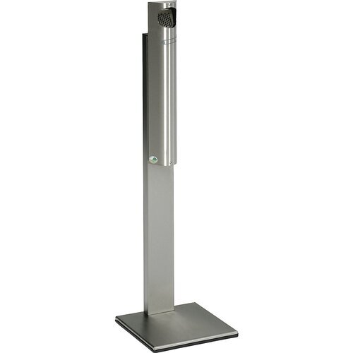 VAR Stoječi pepelnik iz nerjavnega jekla, prostornina 3,5 l, VxŠxG 1250 x 310 x 310 mm Cene