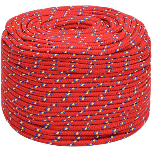  Brodski konop crveni 10 mm 100 m od polipropilena Slike