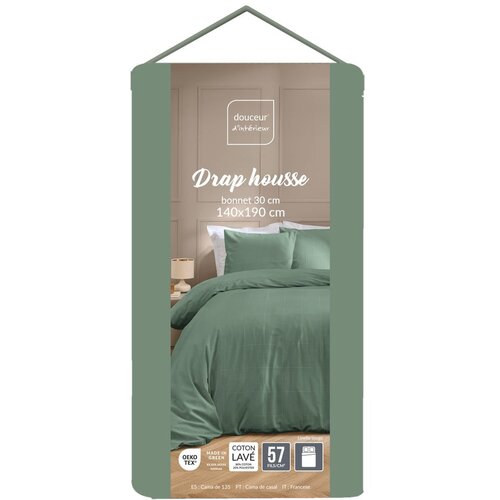 Douceur d int&amp;eacute;rieur Zelena rjuha 140x190 cm Linella &amp;ndash; Slike