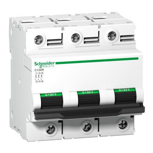 Schneider Acti9, automatski osigurac C120N 3P 80A, C kriva, 10 kA ( a9n18365 ) Slike