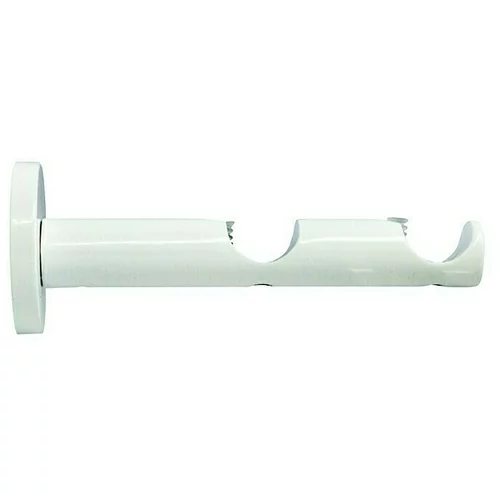 EXPO AMBIENTE Dvostruki nosač za karnišu Function (Bijele boje, Prikladno za: Šipke za zavjese Ø 20 mm, Duljina: 13,1 cm)
