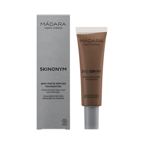 MÁDARA Organic Skincare SKINONYM Semi-Matte Peptide Foundation - 95 Oak Cene