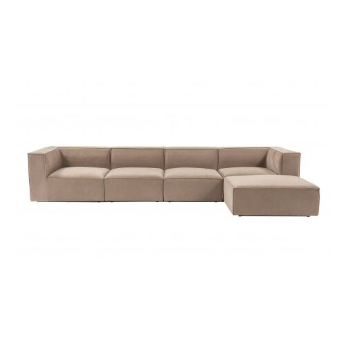 Atelier Del Sofa Ugaona garnitura Sora Cappucino Slike
