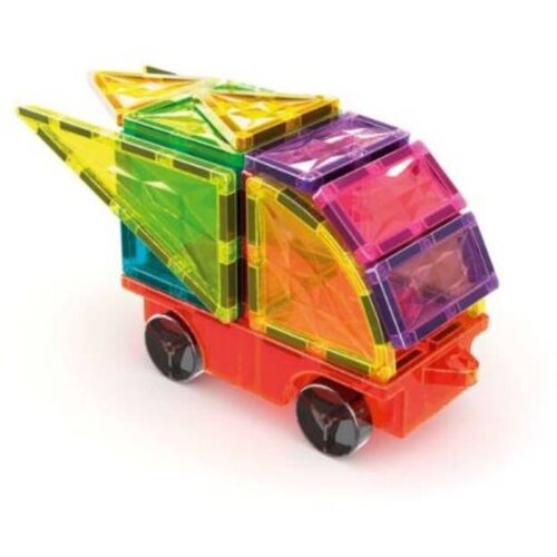 Geomagworld Geomag: Magnetic Tiles Gems vozila magnetske kocke, set od 24 komada Slike
