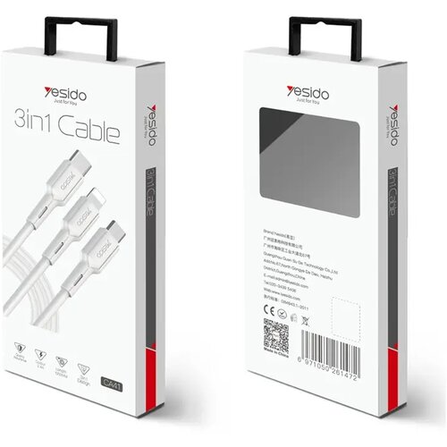 Yesido usb kabl za prenos podataka 3 u 1 Cene