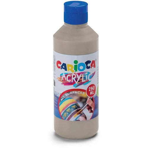 Carioca Akrilna barva 250 ml v srebrni barvi - Cene