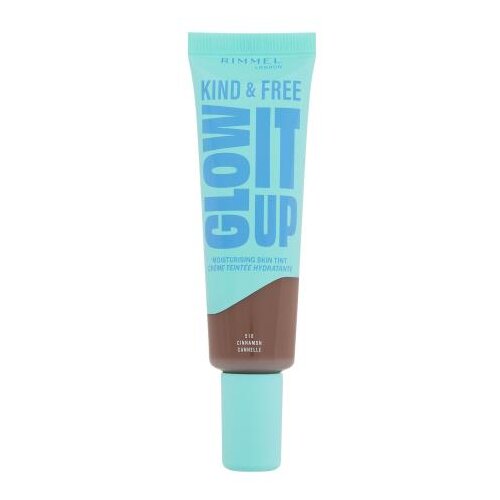 Rimmel London Kind &amp;amp; Free Glow It Up Moisturising Skin Tint puder normalna 30 ml nijansa 510 Cinnamon Slike