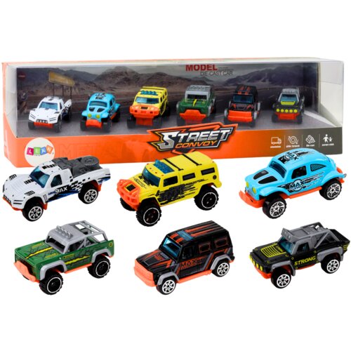 Set metalnih terenskih automobila 1:64  - 6 komada Cijene