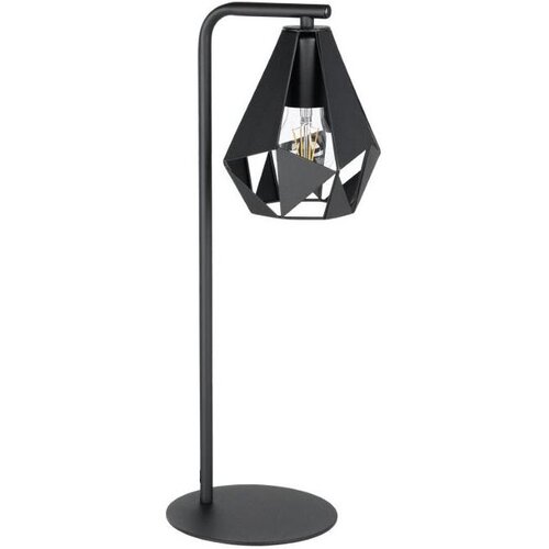 Eglo 43703 - Stona lampa CARLTON 1xE27/60W/230V crna Cene
