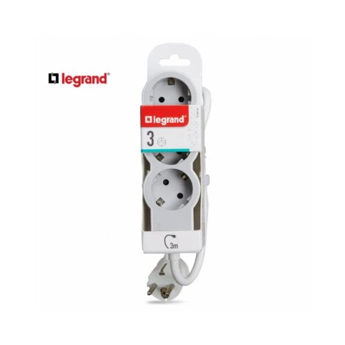 LG 694559 produžni blok 3X2P+E 3M (bela/s.siva) Cene