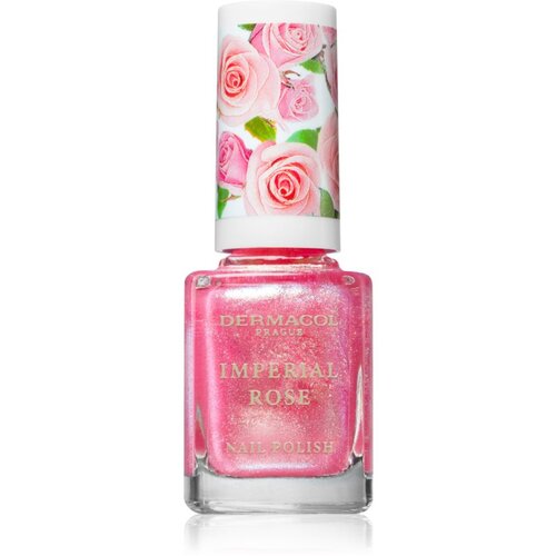 Dermacol Imperial Rose lak za nohte bleščeč odtenek 02 11 ml Cene