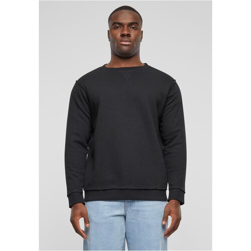 Urban Classics Oversized Open Edge Crew Black Slike