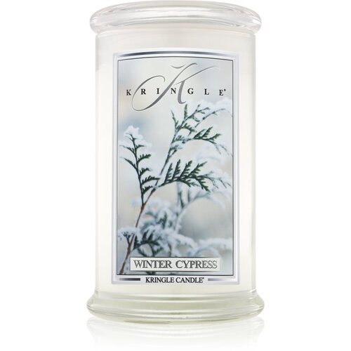 Kringle Candle Winter Cypress mirisna svijeća 624 g Slike