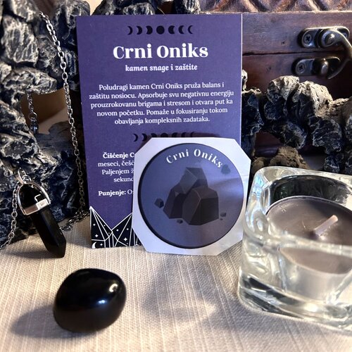 Epic Fantasy Shop crni Oniks poklon set Cene