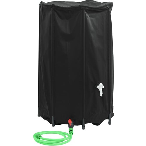 VidaXL Rezervoar za vodo s pipo zložljiv 500 L PVC Slike