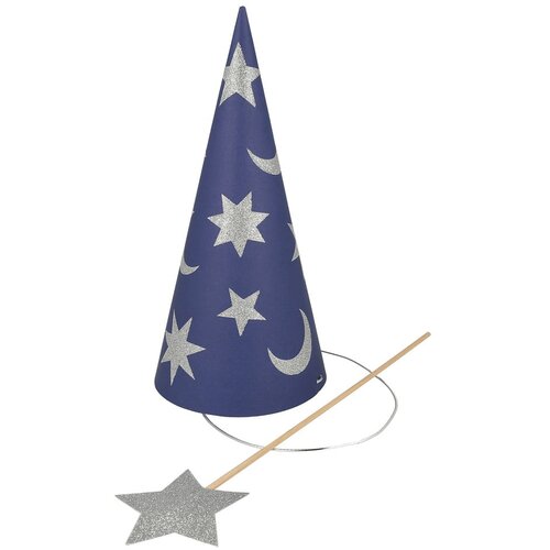 Meri Meri Party klobučki v kompletu 6 ks Wizard - Slike