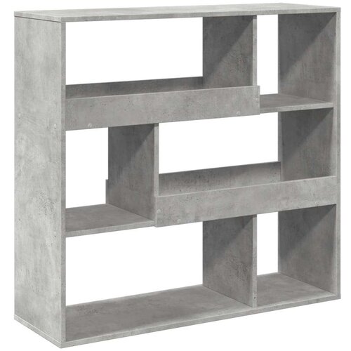 VidaXL Ormarić za knjige / sobna pregrada boja betona 100x33x94,5 cm Slike