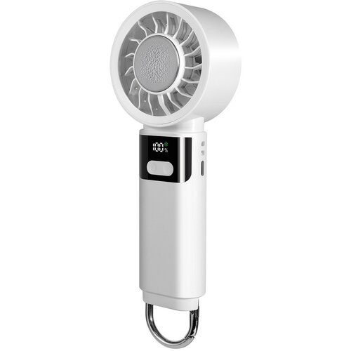 INF Zložljivi mini ventilator &mdash; USB polnjen visokohitrostni ročni in namizni ventilator z LED digitalnim zaslonom, načinom hlajenja, tihim delovanjem, (5000286644) Cene