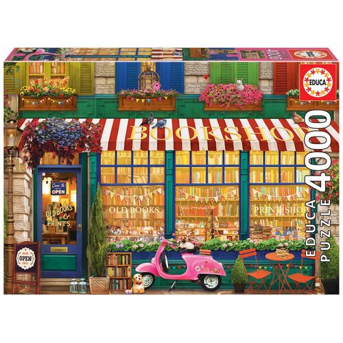 Educa Sestavljanka Starinska knjigarna - 4000 kosov (EDU18582), (21215688) Cene