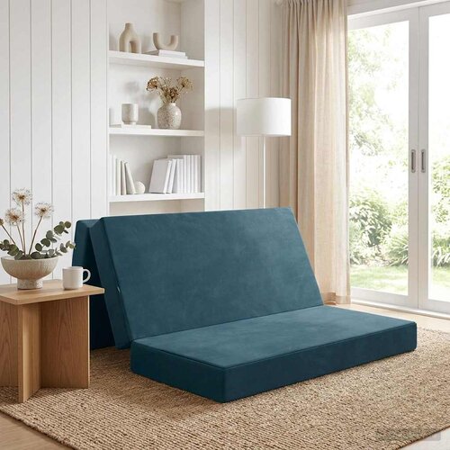 SOFA na razvlačenje 160 x 67 x 45 cm Plava Cene