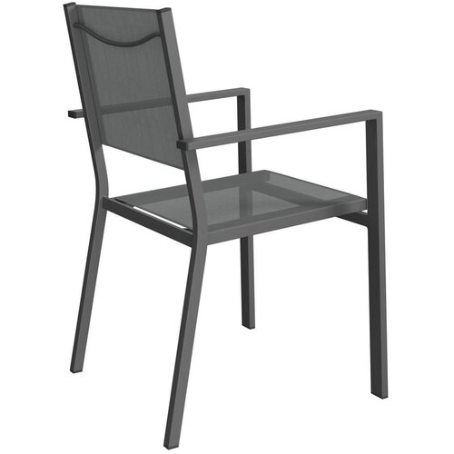Ambia Garden STOL aluminij antracit, siva Slike