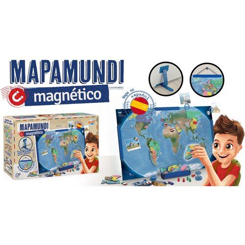 BUKI Magnetna mapa sveta ( 104612 ) Slike