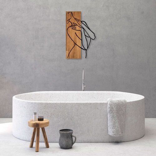Wallity Zidna dekoracija MA-297, 36x58 cm, Smeđe boje Slike