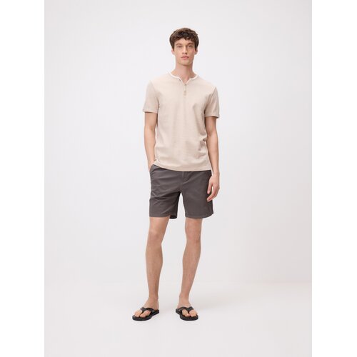 Reserved Henley majica slim fit - bež Cijene