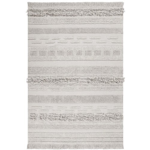 Lorena Canals Svijetlo sivi/krem periv/ručno rađen pamučan tepih 170x240 cm Air Natural &amp;ndash; Slike