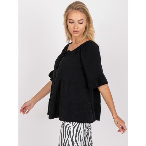 Och Bella Blouse-TW-BZ-BI-90013.27X-black Cijene