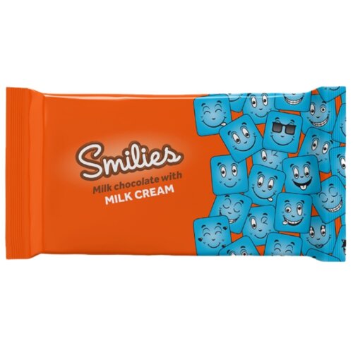 SMILIES COKOLADA CRNA MLECNI KREM 94G Cene