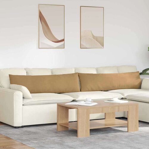 vidaXL jastučići za sofu 2 pcs smeđa 145 x 40 cm kordura tekstil Cene