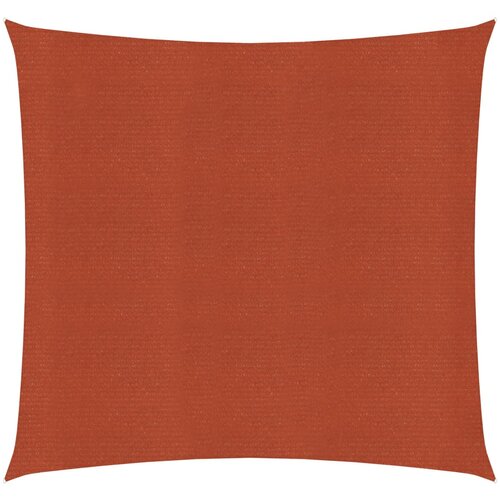 vidaXL Jedro za za&scaron;titu od sunca 160 g/m&sup2; terakota 5 x 5 m HDPE Cijene