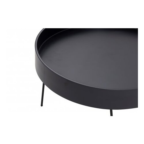 Hanah home Club sto Ilo, 80x47x80 cm, Crni Slike