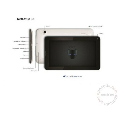 Blueberry NetCat M-18 tablet pc računar Slike