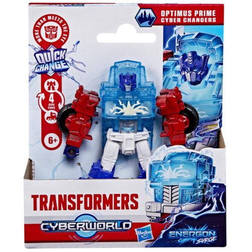 Hasbro Transformers Cyberworld Cyber Changers: Optimus Prime preoblikljiva robotska figura - Slike