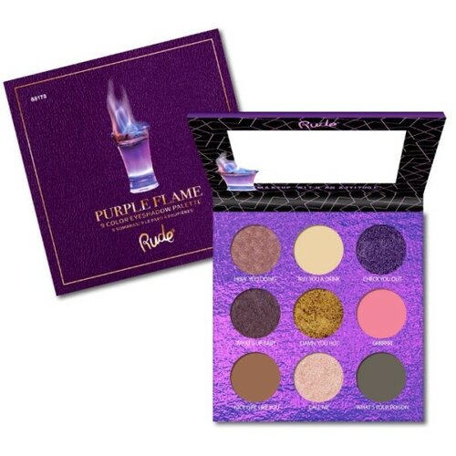 Rude Cosmetics paleta senki za oči Purple Flame Slike