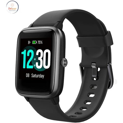 ILIKE Pametna ura iWear G5 Aluminium Sport BT Call z merilnikom srčnega utripa in kisika v krvi + dodatni pas, črna, (21215742) Cene