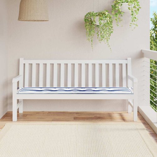  Jastučić za klupu Crna Karirana 150 x 50 x 3 cm Oxford tkanina Cijene